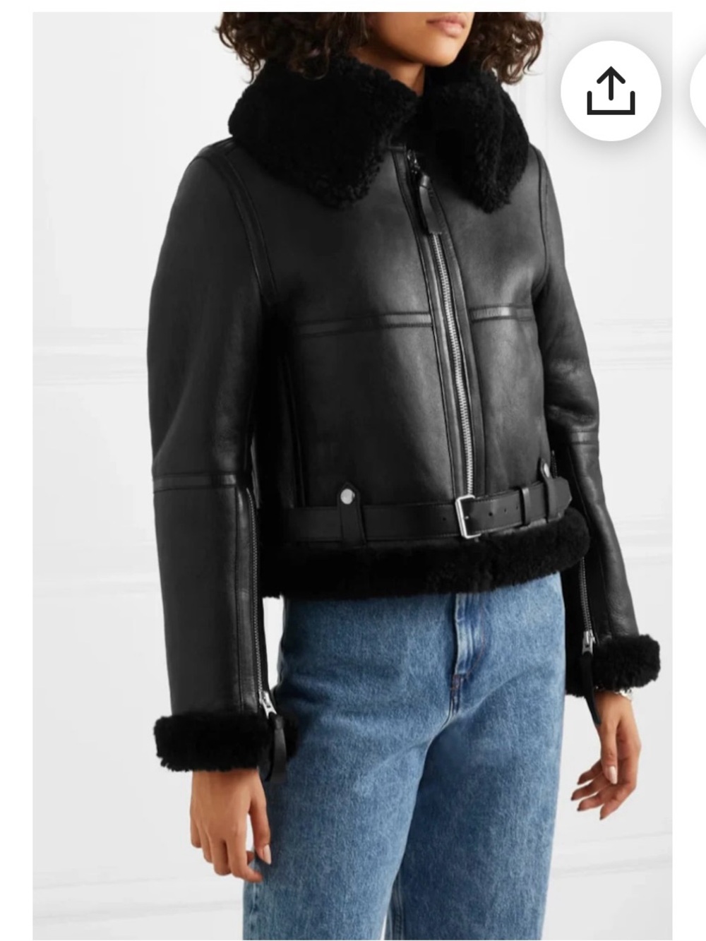 Authentic Shearling Aviator